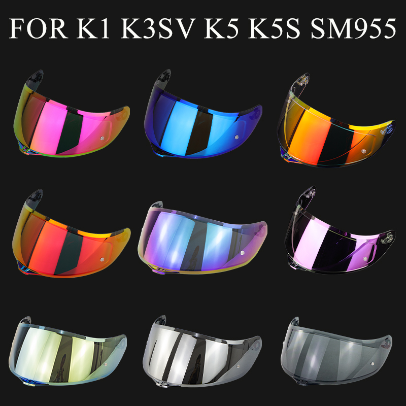 Motorcycle Gear Store - หมวกกันน็อคมอเตอร์ไซค์กระบังหน้าหมวกกันน็อคสำหรับ K1 K3SV K5 K5S SM955ป้องกันการเกิดฝ้า