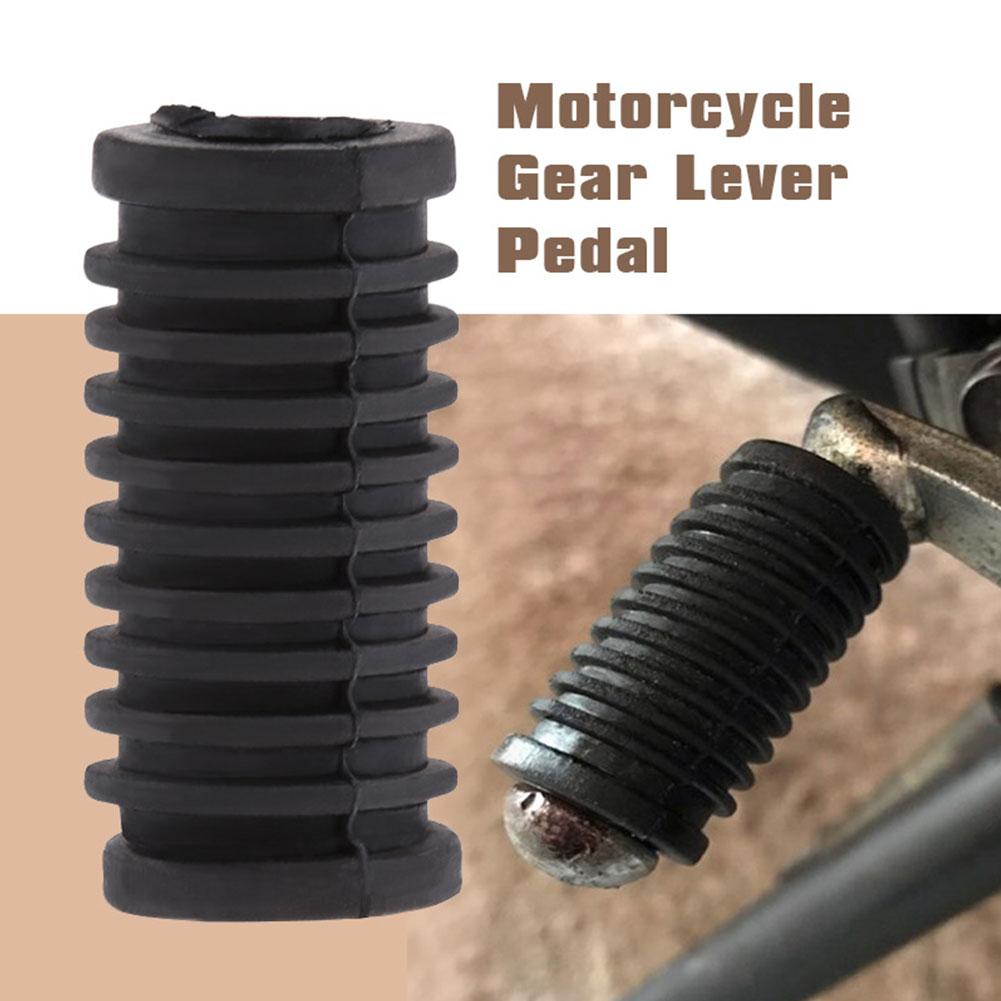 Motorcycle Gear Guide - ปลอกหุ้มคันเกียร์มอเตอร์ไซค์แบบยาง ป้องกันรอยขีดข่วน แผ่นรองพักเท้า อุปกรณ์เสริมสำหรับรถมอเตอร์ไซค์
