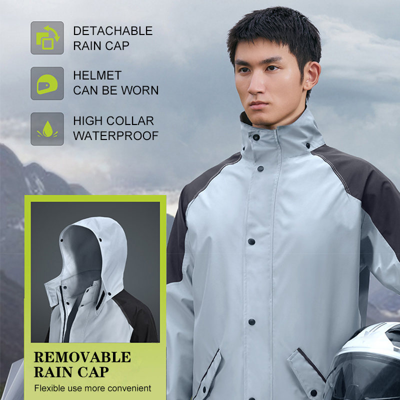 Motorcycle Gear Jacket Women - ชุดกันฝนสำหรับผู้ชายและผู้หญิง เสื้อแจ็คเก็ตและกางเกงสะท้อนแสง ชุดกันฝนสำหรับขี่มอเตอร์ไซค์ กันน้ำ ระบายอากาศได้ดี