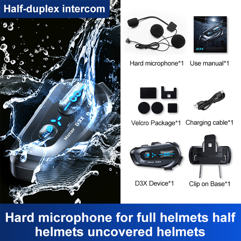 ชุดหูฟังติดหมวกกันน็อคมอเตอร์ไ - Motorcycle Gear Must Have บทวิจารณ์และราคา