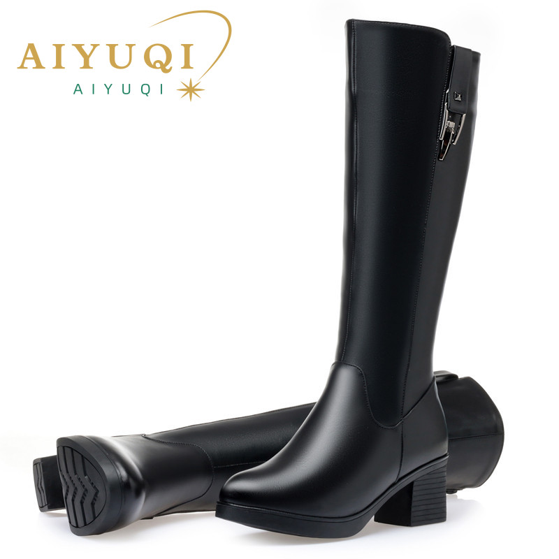 AIYUQI ผู้หญิงฤดูหนาวรองเท้าบู - Riding Boot Short บทวิจารณ์และราคา