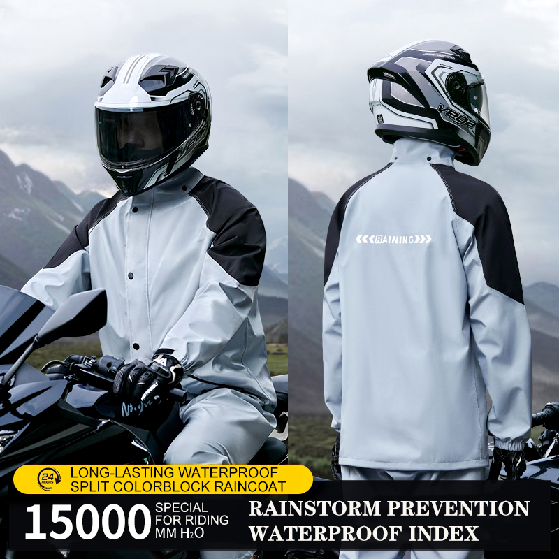 ชุดกันฝนสำหรับผู้ชายและผู้หญิง - Motorcycle Gear Jacket Women บทวิจารณ์และราคา