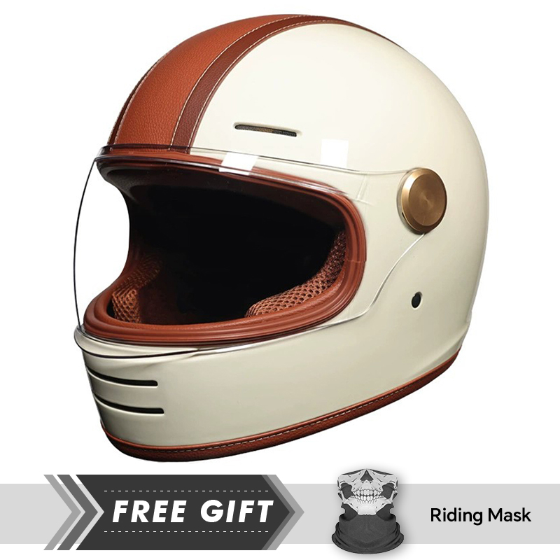 หมวกกันน็อคมอเตอร์ไซค์หนังเต็ม - Motorcycle Gear Store บทวิจารณ์และราคา
