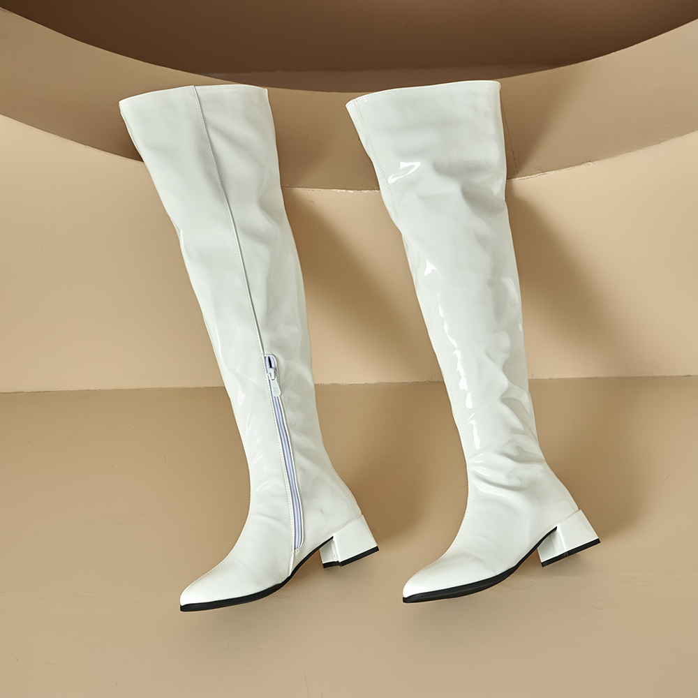   รองเท้าบูทผู้หญิงสีแดงทองสไต - Riding Boot Short บทวิจารณ์และราคา