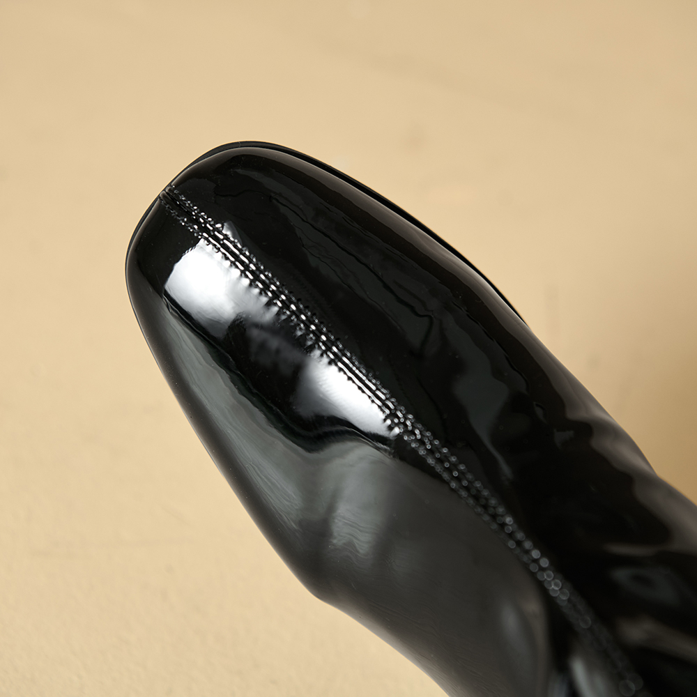   รองเท้าบูทผู้หญิงสีแดงทองสไต - Riding Boot Short บทวิจารณ์และราคา